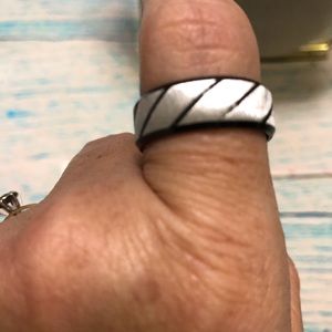 New Tungsten steel band ring